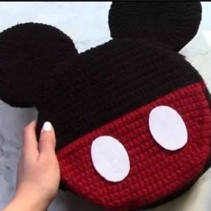 Crochet Mickey/Minnie bag